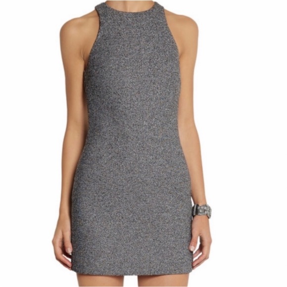 T Alexander Wang Neoprene Racerback Dress Sz 10 - Picture 2 of 9